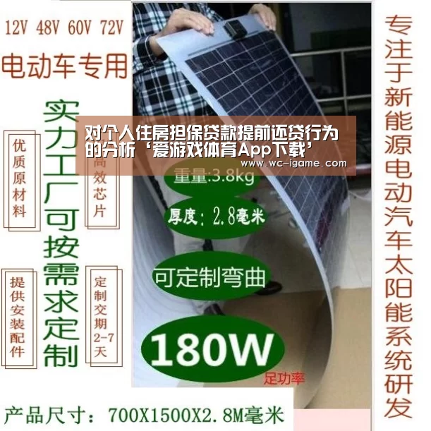 对个人住房担保贷款提前还贷行为的分析‘爱游戏体育App下载’(图4) 爱游戏体育